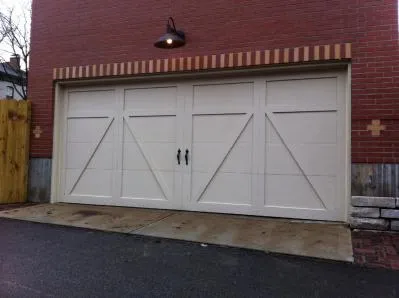 New security door system in warehouse