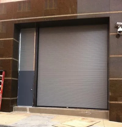 New door system in warehouse