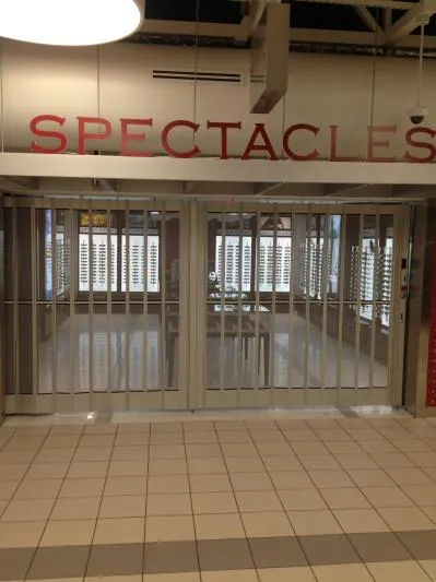 New security door system inside building