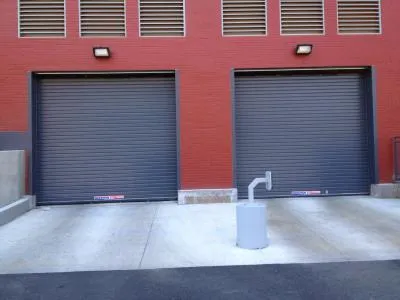 New multiple door system in parking lot