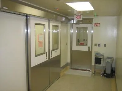 New exit door system in building