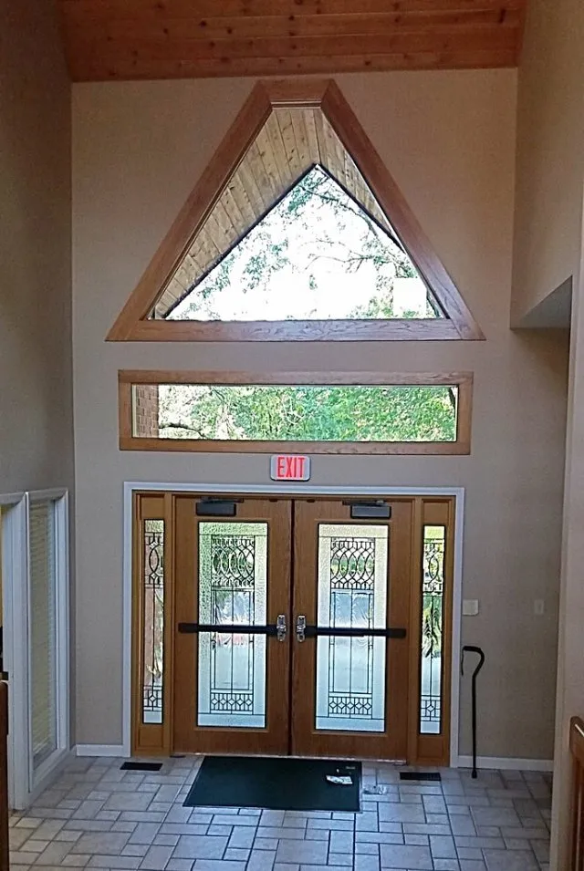 New exit door system in building