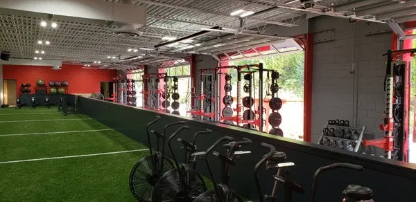 New fan system inside gym